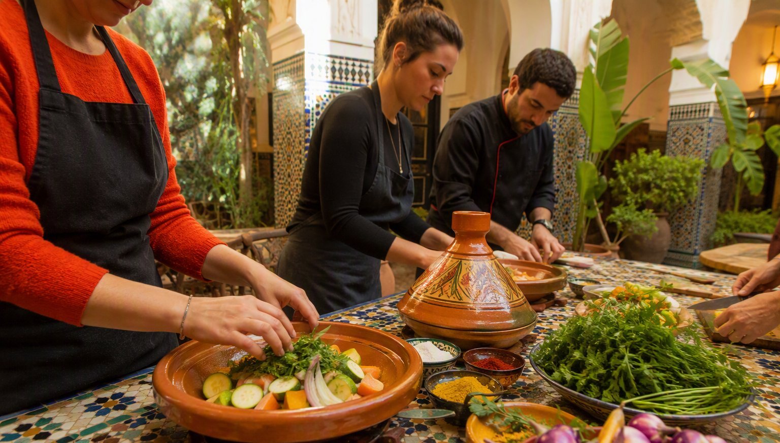 Cooking class marocchina