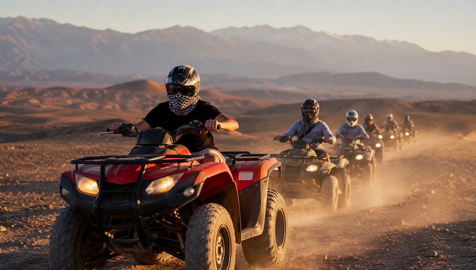 Quad nel deserto di Agafay