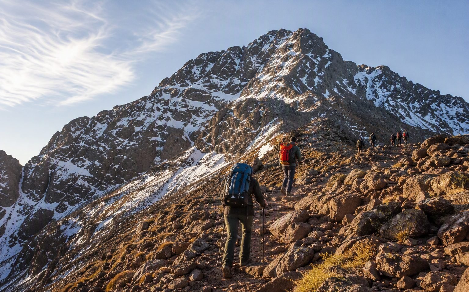 Trek alla vetta del Toubkal in 2 giorni